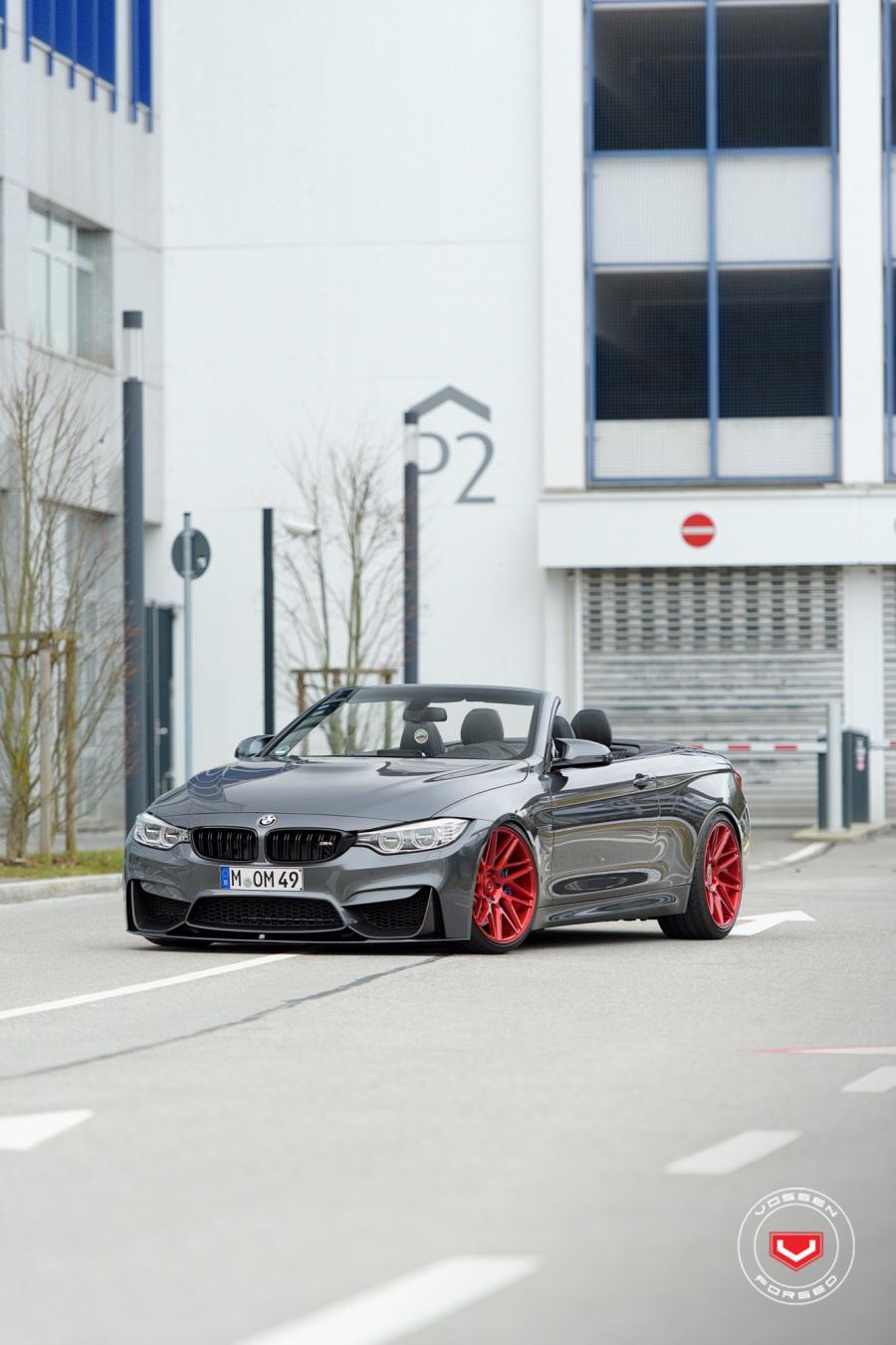  BMW M4 Convertible on Vossen Wheels (VPS-314T) 2017 года  (фото 16 из 32)
